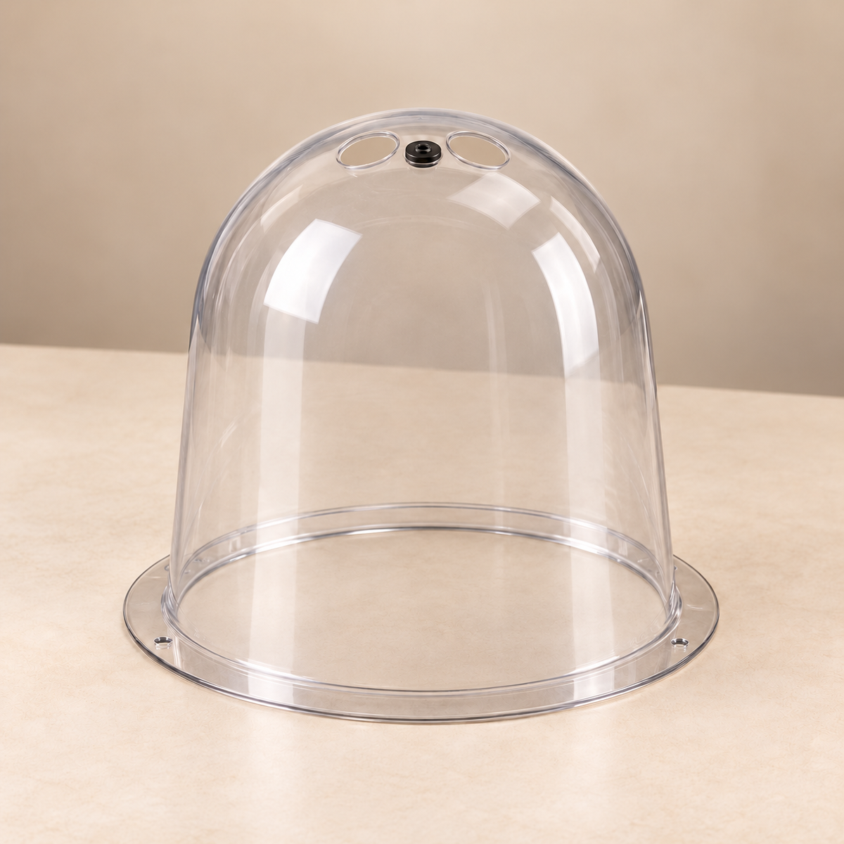 Clear Dome Plant Cloche — product view — product illustration